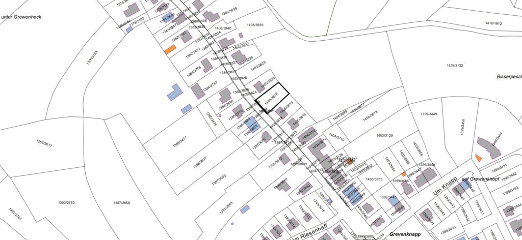 Terrain constructible à vendre pour une magnifique maison 4 façades